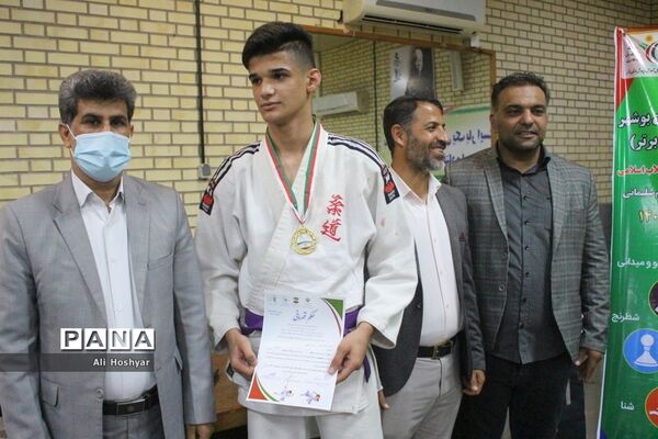 سومین دوره المپیاد استعدادهای برتر ورزشی در رشته جودو  دانش‌آموزان استان بوشهر