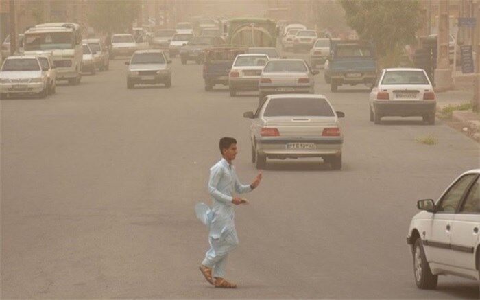 باد و گردو‌ خاک سیستان و بلوچستان را فرا می‌گیرد