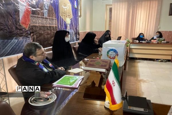 برگزاری انتخابات هیات رئیسه مجلس دانش‌آموزای منطقه 1