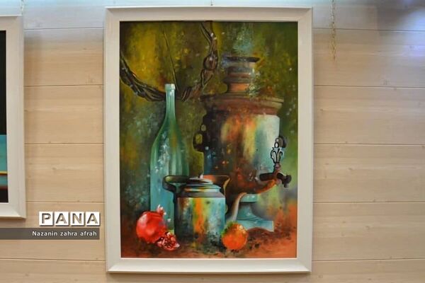 نمایشگاه نقاشی یک دقیقه بیشتر در دماوند