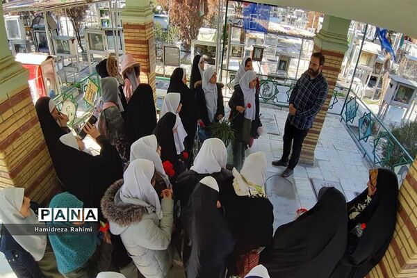 اجرای طرح سفر آسمانی در گلزار شهدای بهشت زهرا(س)تهران