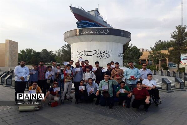 اجرای طرح سفر آسمانی در گلزار شهدای بهشت زهرا(س)تهران