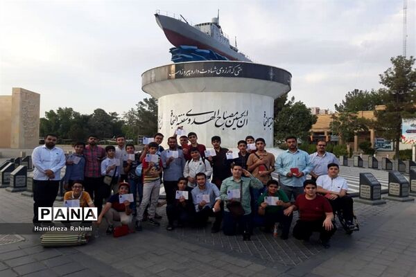 اجرای طرح سفر آسمانی در گلزار شهدای بهشت زهرا(س)تهران
