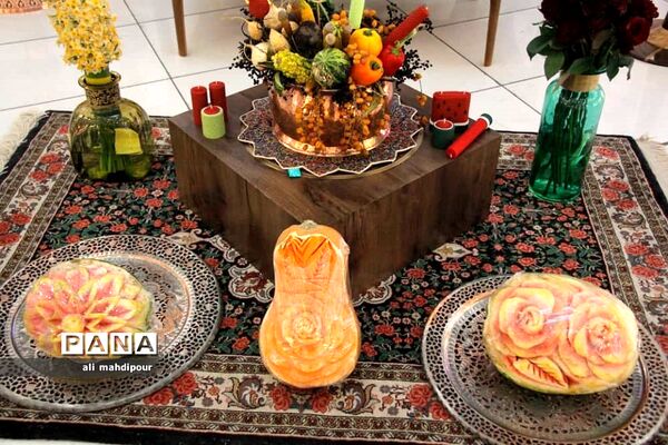 هیاهوی شهر در آستانه شب یلدا