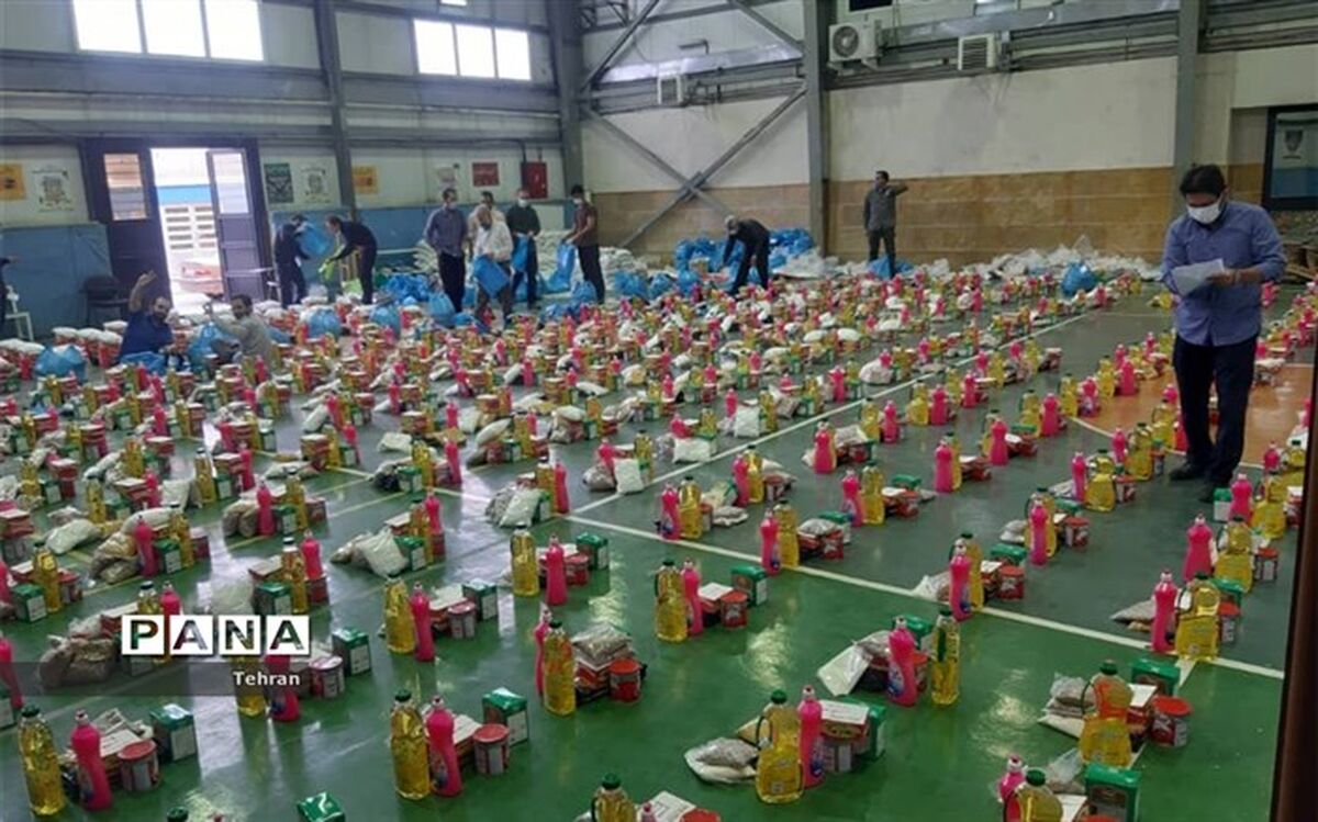 بسته‌های ارزاق در قالب پویش کمک مؤمنانه، به مددجویان اهدا شد