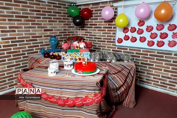 مراسم شب یلدا در سرای محله چهارصد دستگاه منطقه ۱۴