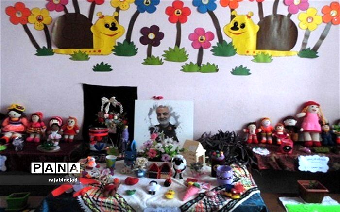برپایی نمایشگاه دست سازه‌های دانش‌آموزان شهرستان دلفان به‌مناسبت شب یلدا/ فیلم