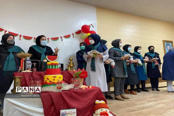 جشن یلدا دبیرستان ام ابیها بوشهر
