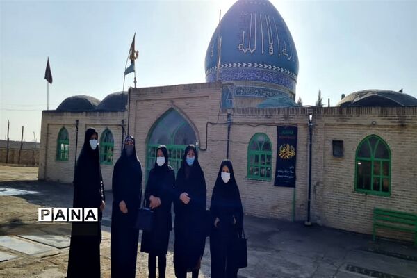 برگزاری جلسه حلقه‌های صالحین در امامزاده علی جوادآباد