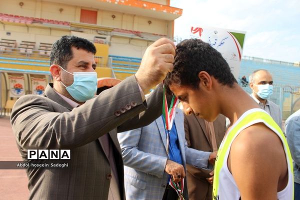 سومین دوره المپیاد استعدادهای برتر ورزشی رشته دو ومیدانی در بوشهر