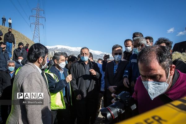 حادثه برخورد دو دستگاه قطار مترو کرج - تهران