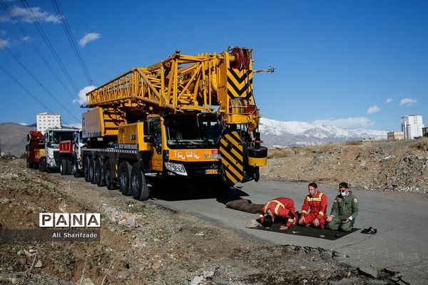 حادثه برخورد دو دستگاه قطار مترو کرج - تهران