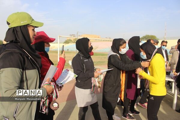 سومین دوره المپیاد استعدادهای برتر ورزشی رشته دو ومیدانی دختران  در بوشهر