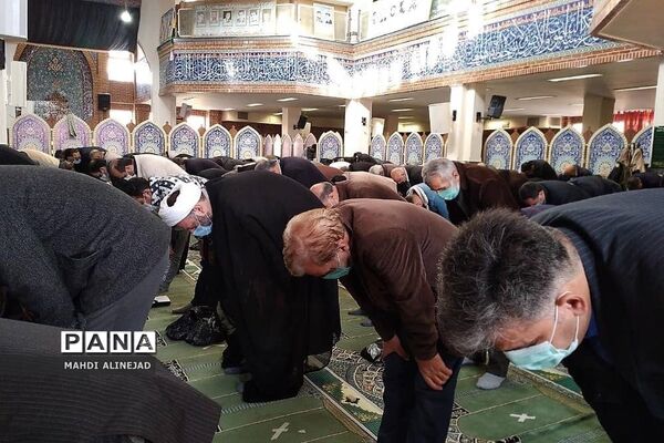 آیین نماز جمعه شهرستان پردیس در مسجد الغدیر