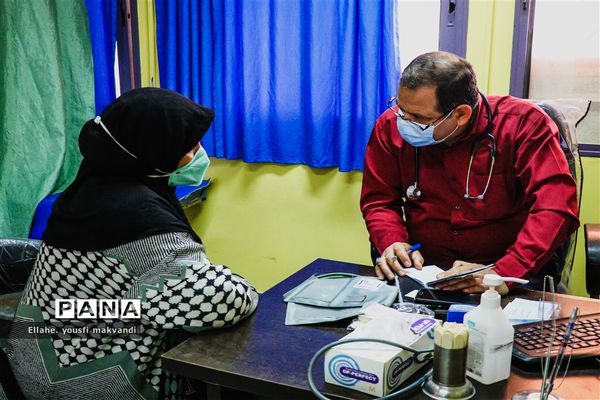 ویزیت رایگان بیماران در شهرستان امیدیه