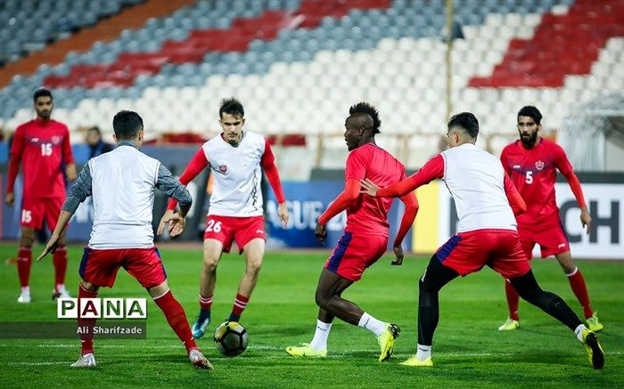 برگزاری آخرین جلسه تمرین تیم پرسپولیس پیش از سفر به اراک