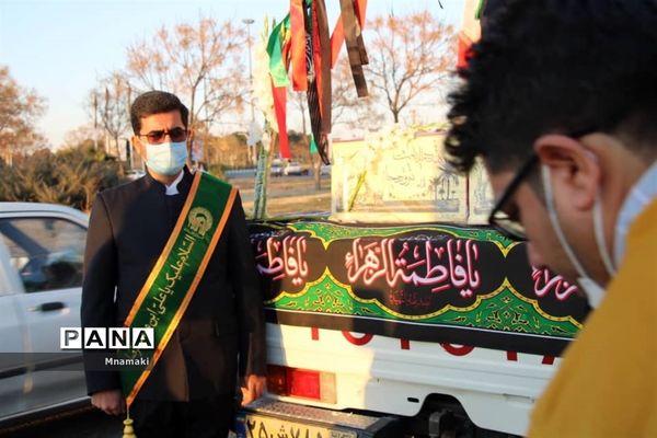 مراسم باشکوه استقبال از پیکر پاک شهیدگمنام هشت سال دفاع مقدس باحضور مردم شهید پرور آران و بیدگل