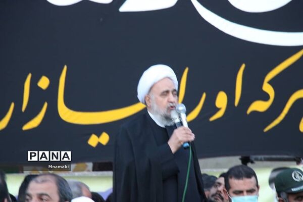 مراسم باشکوه استقبال از پیکر پاک شهیدگمنام هشت سال دفاع مقدس باحضور مردم شهید پرور آران و بیدگل