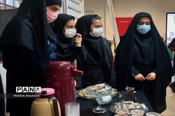 ایستگاه صلواتی در دبیرستان حنانه شهرستان رباط کریم