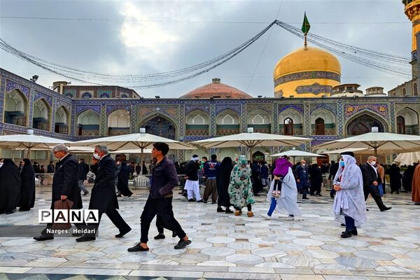 حال هوای زائران حرم مطهر امام رضا(ع)