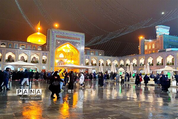 حال هوای زائران حرم مطهر امام رضا(ع)