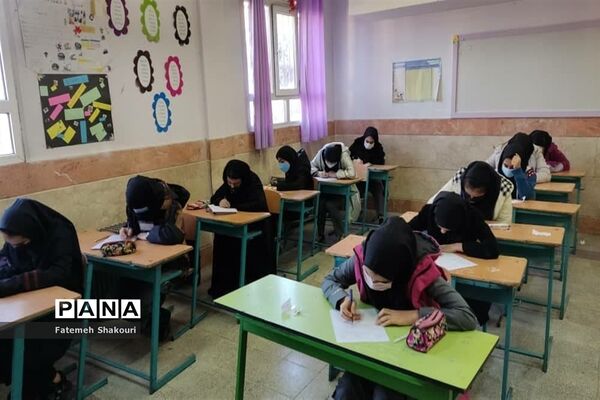 برگزاری آزمون حضوری دی 1400در واحدهای آموزشی اسلامشهر