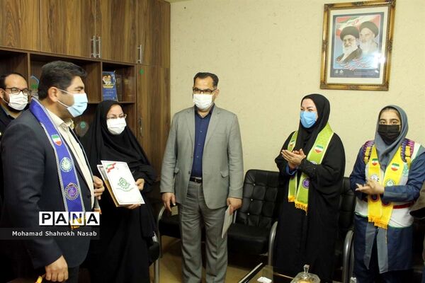 برگزاری پویش نذر نهال در ناحیه یک اهواز