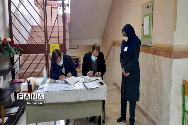 رصد مستمرناظران استانی و منطقه‌ای از حوزه‌های امتحانی فیروزکوه