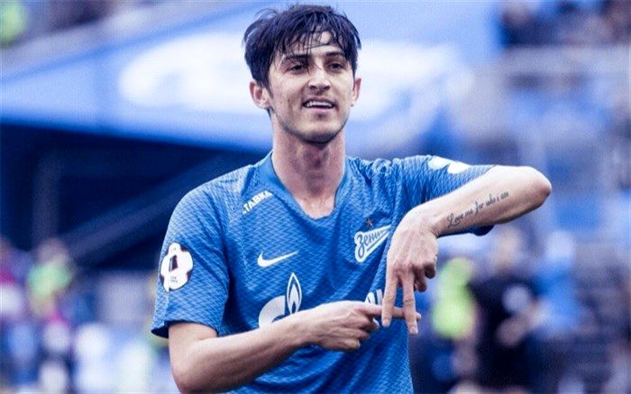 سردار آزمون باارزش‌ترین بازیکن لیگ برتر روسیه شد