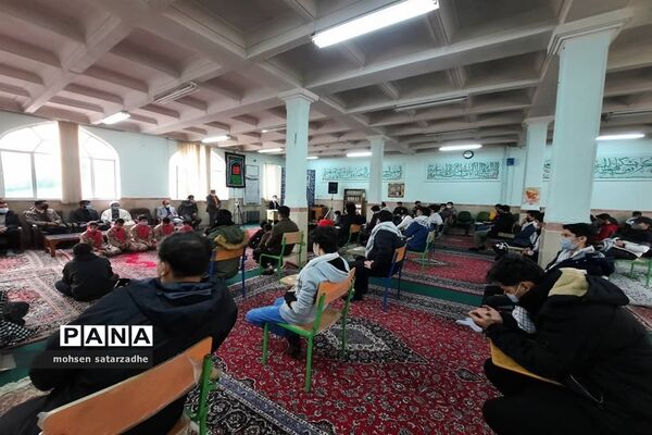 مراسم گرامیداشت 9‌دی در آموزشگاه امیر کبیر ناحیه دو شهرری