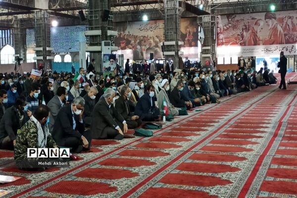 آیین ۹ دی در مصلای مهدیه امام خمینی (ره) اهواز