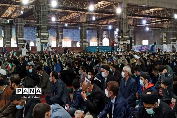 آیین ۹ دی در مصلای مهدیه امام خمینی (ره) اهواز