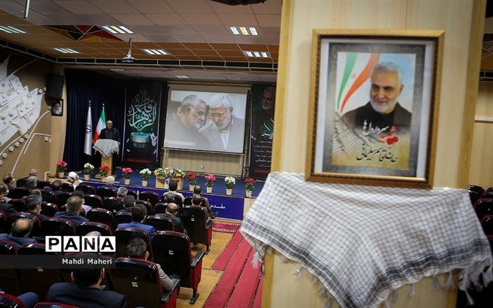 مکتب شهید سلیمانی تنها راه مقابله با توطئه‌های استکبار جهانی است