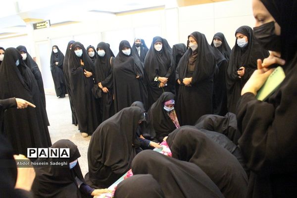 استقبال از پیکر شهیدان گمنام در بوشهر