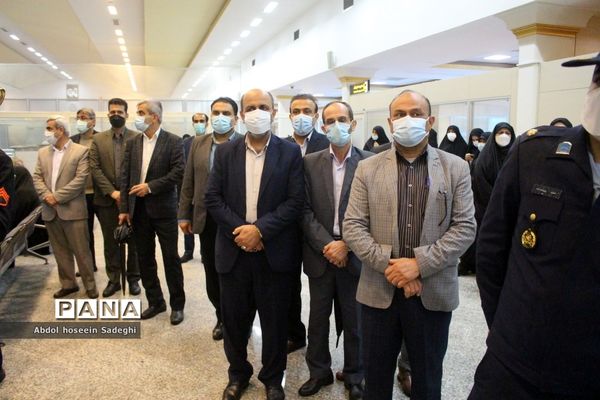 استقبال از پیکر شهیدان گمنام در بوشهر