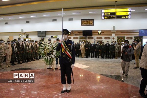 استقبال از پیکر شهیدان گمنام در بوشهر