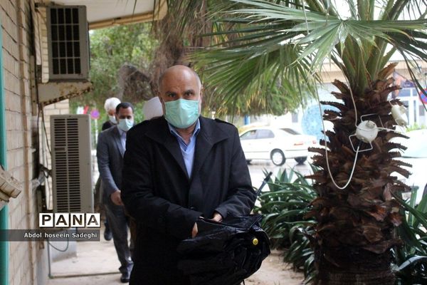 استقبال از پیکر شهیدان گمنام در بوشهر