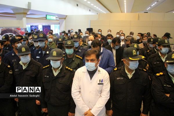 استقبال از پیکر شهیدان گمنام در بوشهر