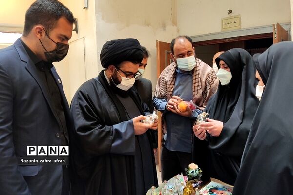 گردهمایی دانش‌آموزان بسیجی در دومین سالگرد شهادت حاج قاسم سلیمانی
