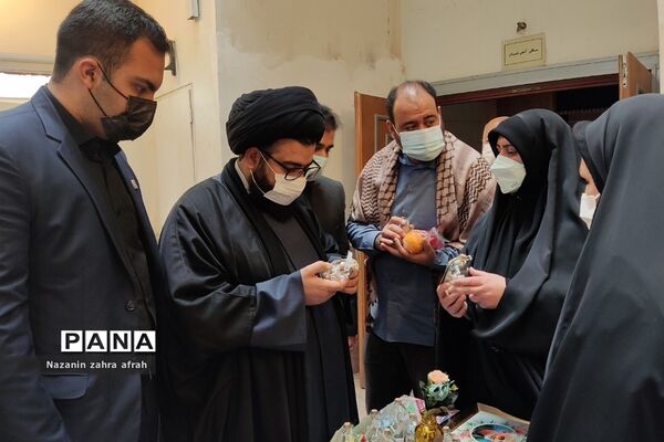 گردهمایی دانش‌آموزان بسیجی در دومین سالگرد شهادت حاج قاسم سلیمانی