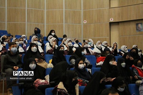 گردهمایی دانش‌آموزان بسیجی در دومین سالگرد شهادت حاج قاسم سلیمانی