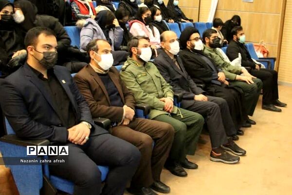 گردهمایی دانش‌آموزان بسیجی در دومین سالگرد شهادت حاج قاسم سلیمانی