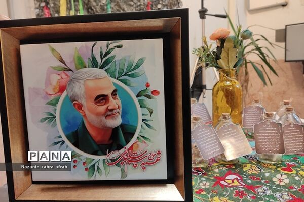 گردهمایی دانش‌آموزان بسیجی در دومین سالگرد شهادت حاج قاسم سلیمانی