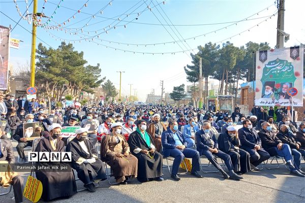 مراسم کاروان هنری‌روایت حبیب در شهرستان قرچک