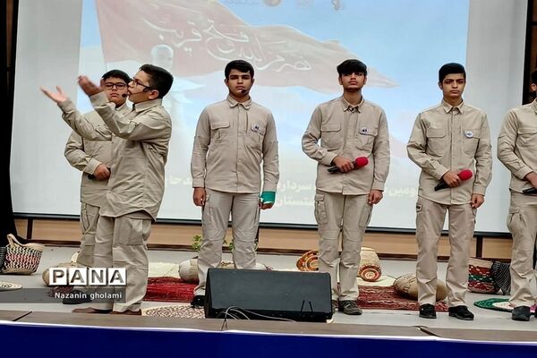 مراسم سالگرد شهادت سردار دلها، سپهبد قاسم سلیمانی در دشتستان