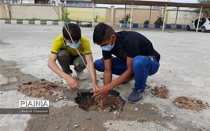 پویش ملی ایرانی سرسبز در شهرستان بهشهر