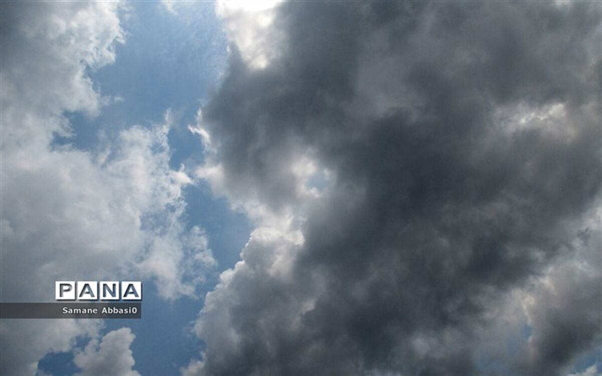 پیش‌بینی آسمان ابری و نیمه ابری برای تهران تا دوشنبه
