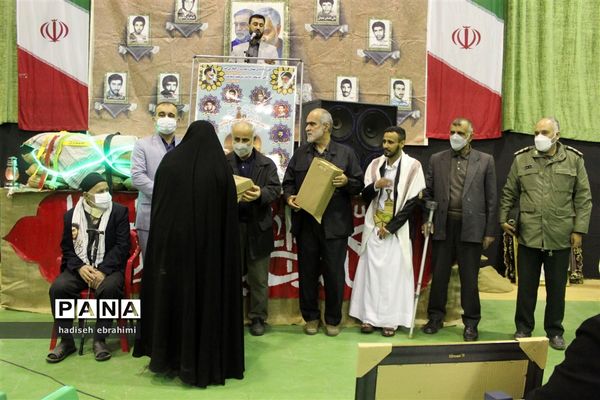 مراسم سالگرد شهادت سردار سلیمانی در گلوگاه