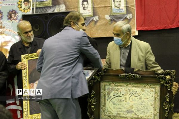 مراسم سالگرد شهادت سردار سلیمانی در گلوگاه