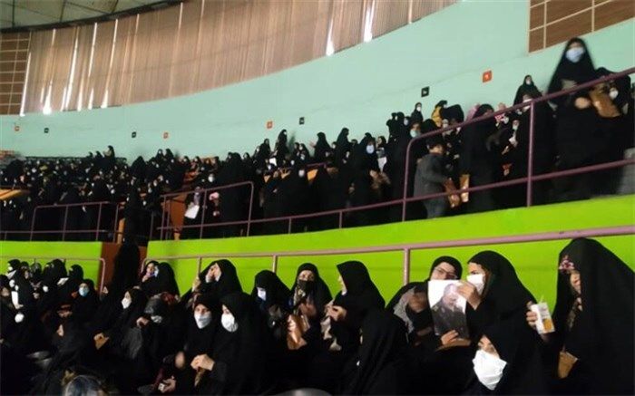 گردهمایی بزرگ دختران حاج قاسم در تهران + فیلم